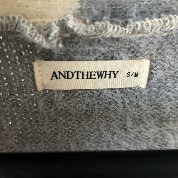 Andthewhy Colorblock Duster Cardigan - Picture 2 of 5